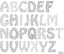 aibítir Leathanaigh Dathúcháin Inphriontáilte